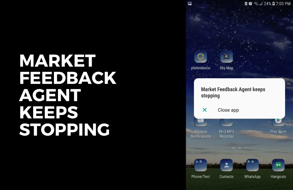 Market Feedback Agents Keeps Stopping