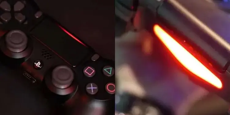 PS4 Controller Red Light Issue