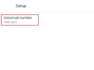 Voicemail Number
